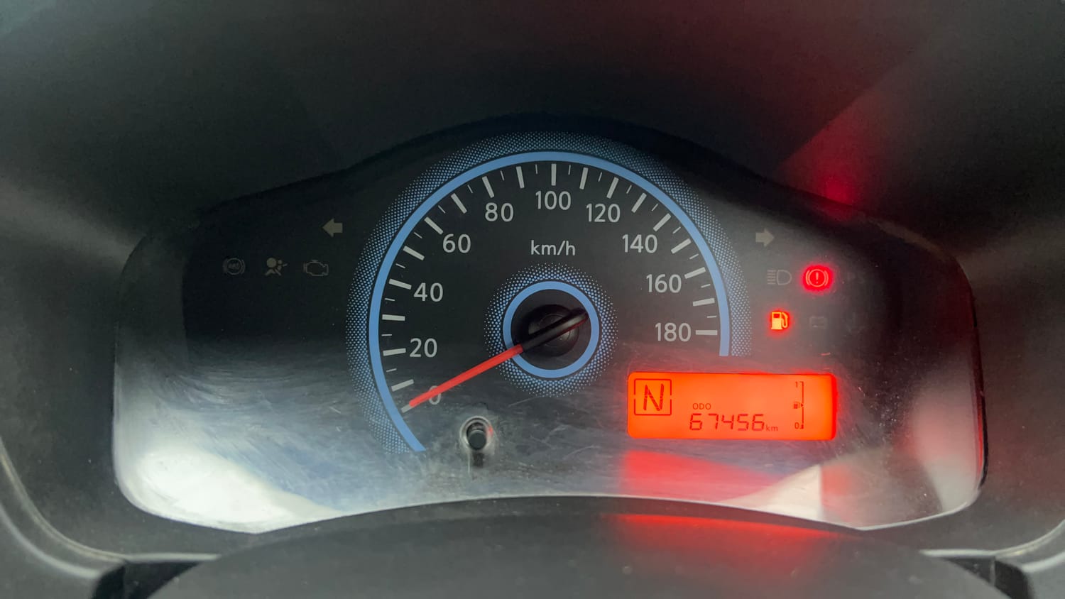 Used 2018 Datsun Redi-GO T(O) 1.0 AMT Petrol Automatic interior CLUSTERMETER VIEW