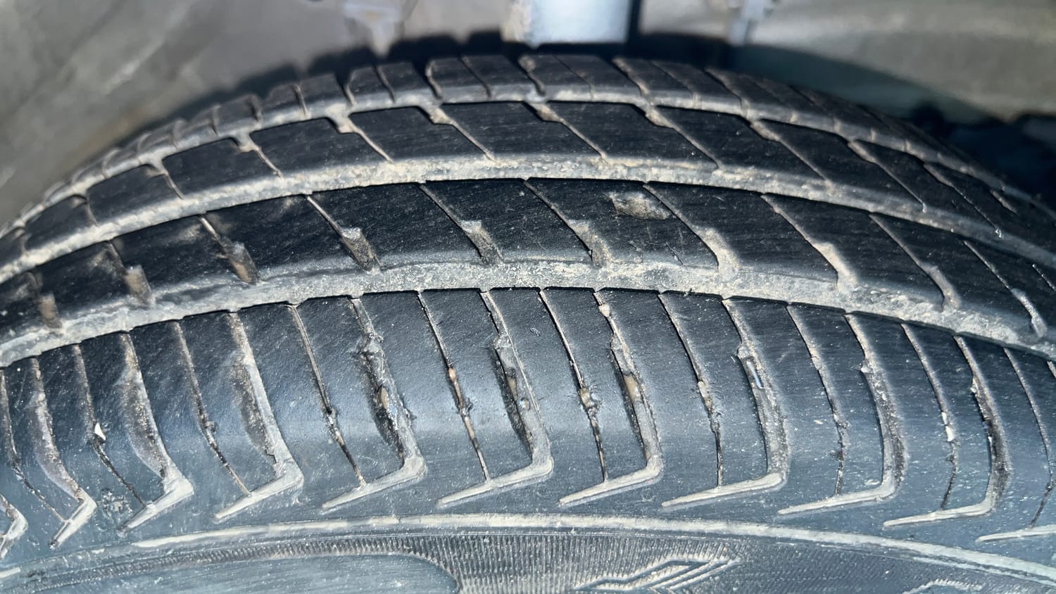 Used 2023 Maruti Suzuki Alto K10 LXi Petrol Manual tyres RIGHT FRONT TYRE TREAD VIEW