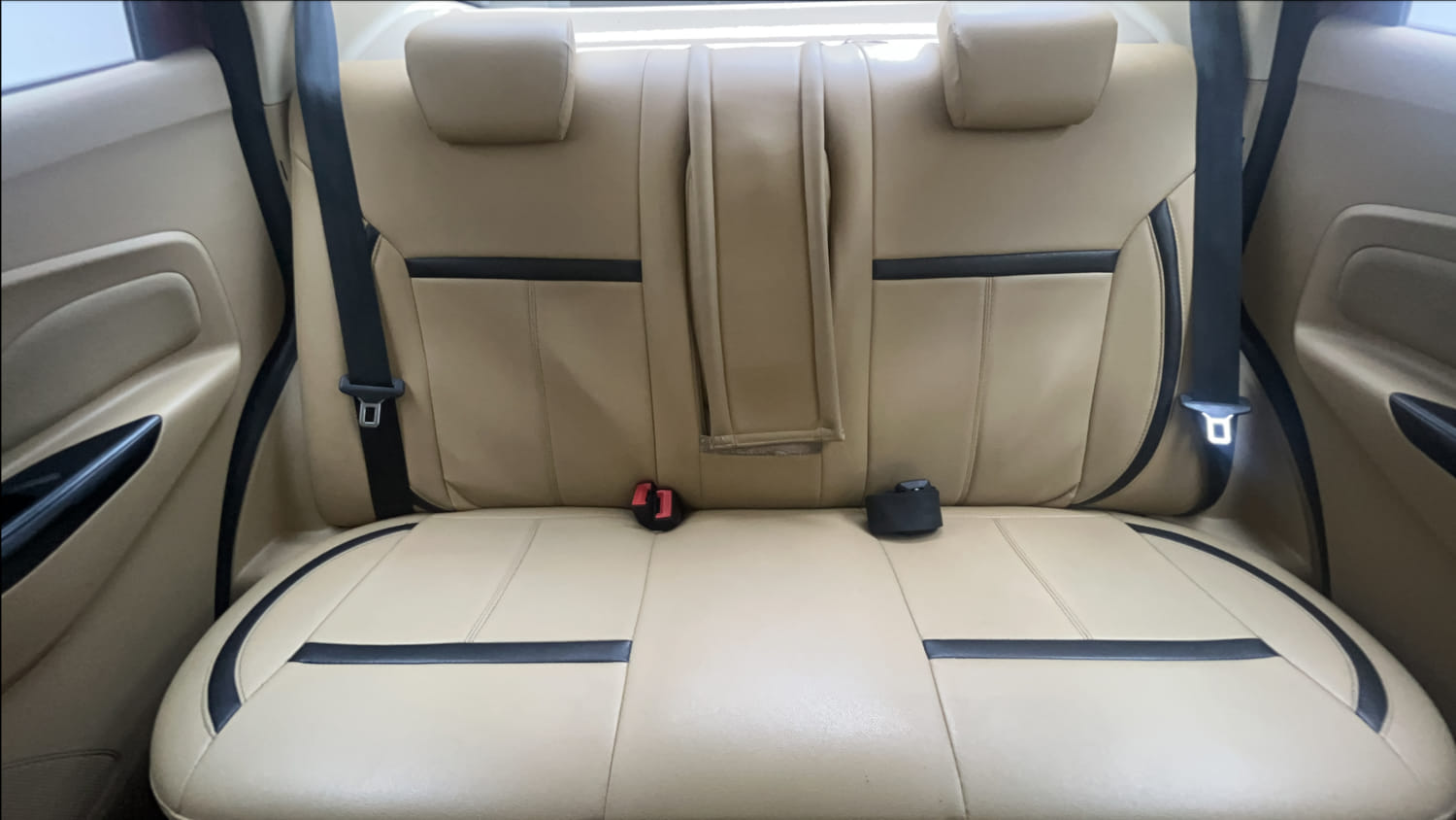 Used 2019 Ford Figo Aspire Titanium 1.2 Ti-VCT Petrol Manual interior REAR SEAT CONDITION VIEW