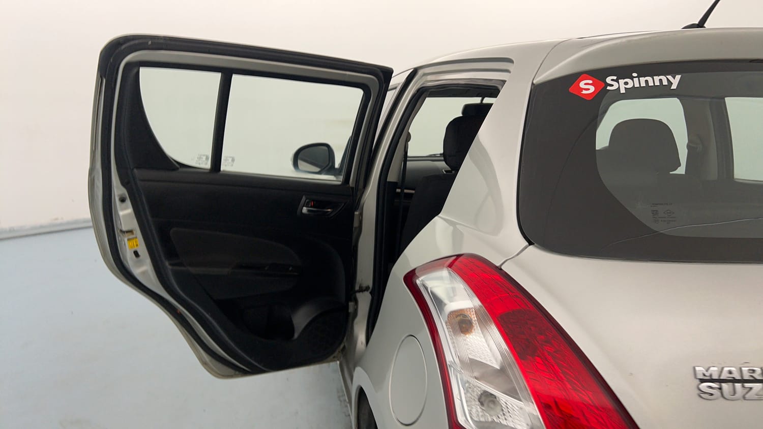 Used 2015 Maruti Suzuki Swift VXi Petrol Manual interior LEFT REAR DOOR OPEN VIEW