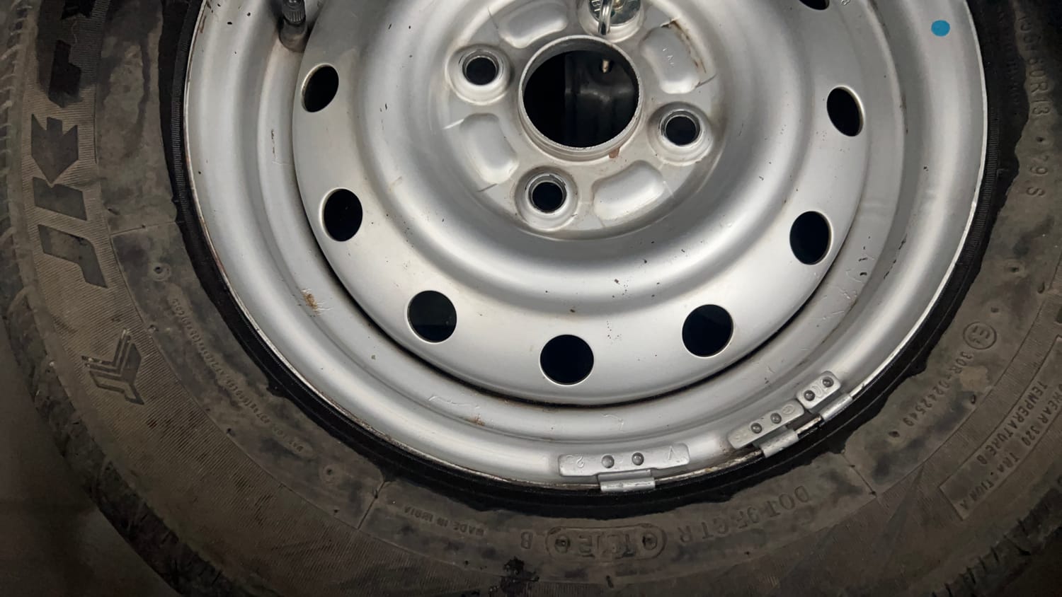 Used 2012 Maruti Suzuki A-Star Lxi Petrol Manual tyres SPARE TYRE VIEW