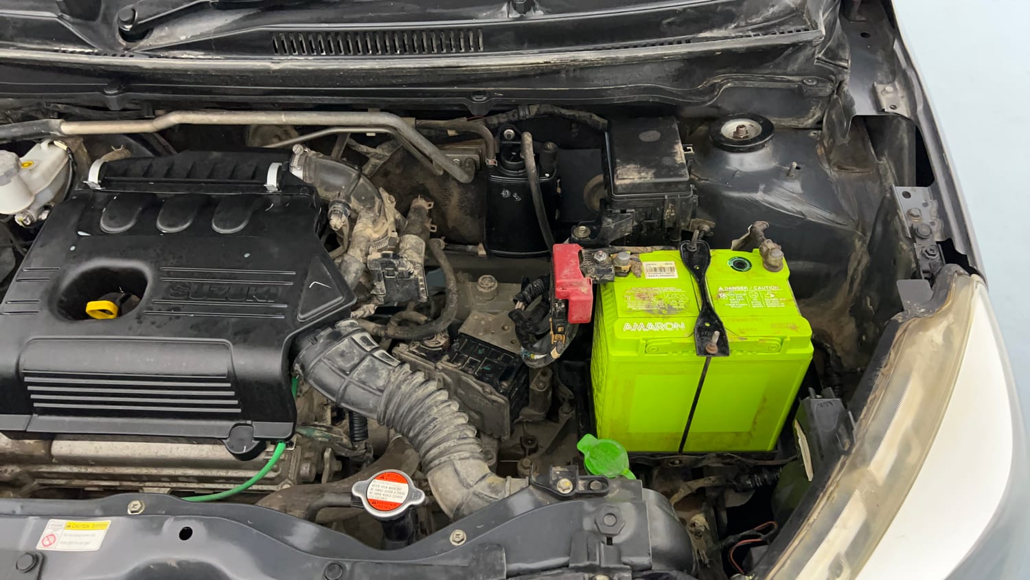 Used 2014 Maruti Suzuki Celerio VXi AMT Petrol Automatic engine ENGINE LEFT SIDE VIEW