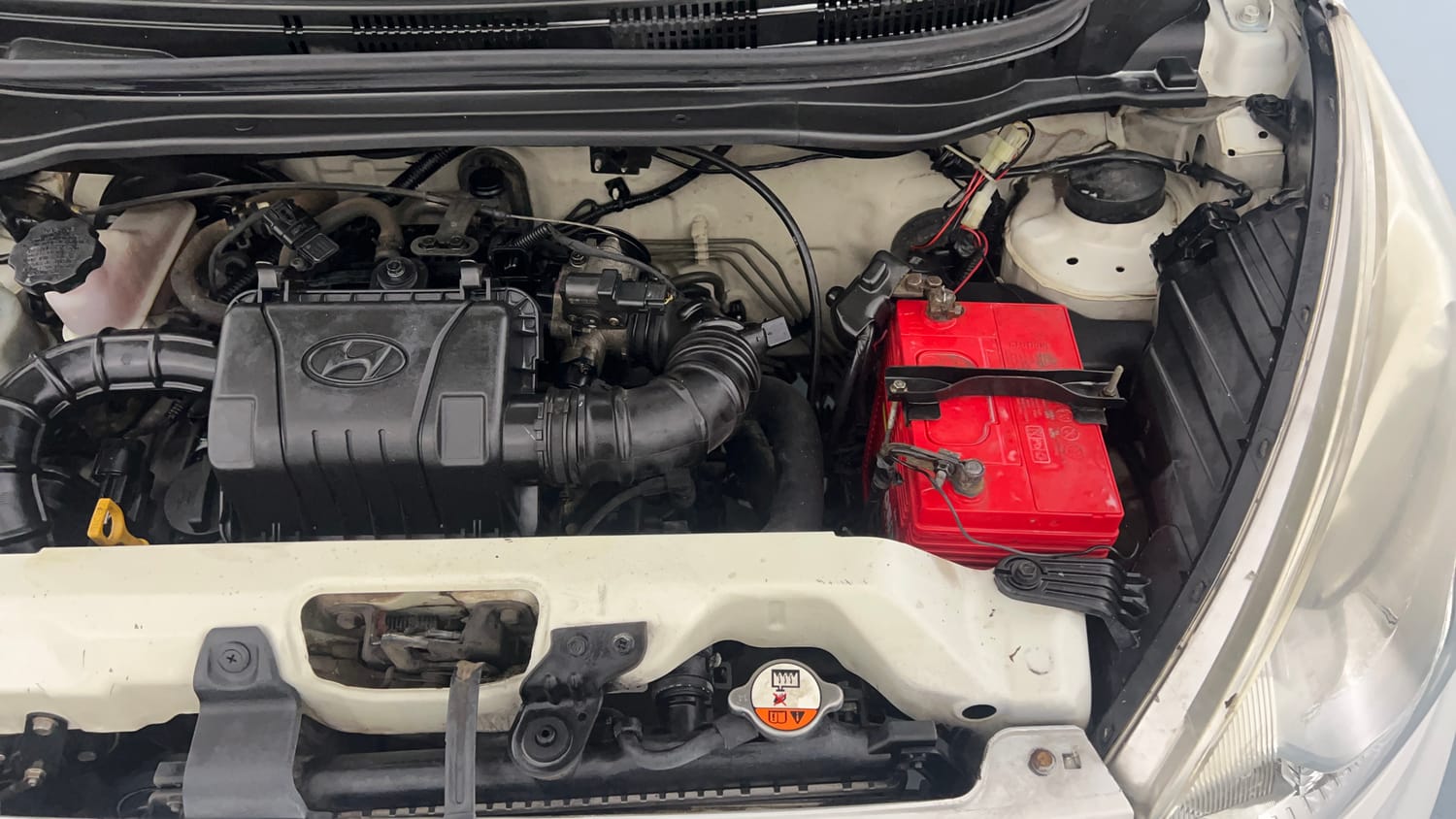 Used 2014 Hyundai Eon Era + Petrol Manual engine ENGINE LEFT SIDE VIEW