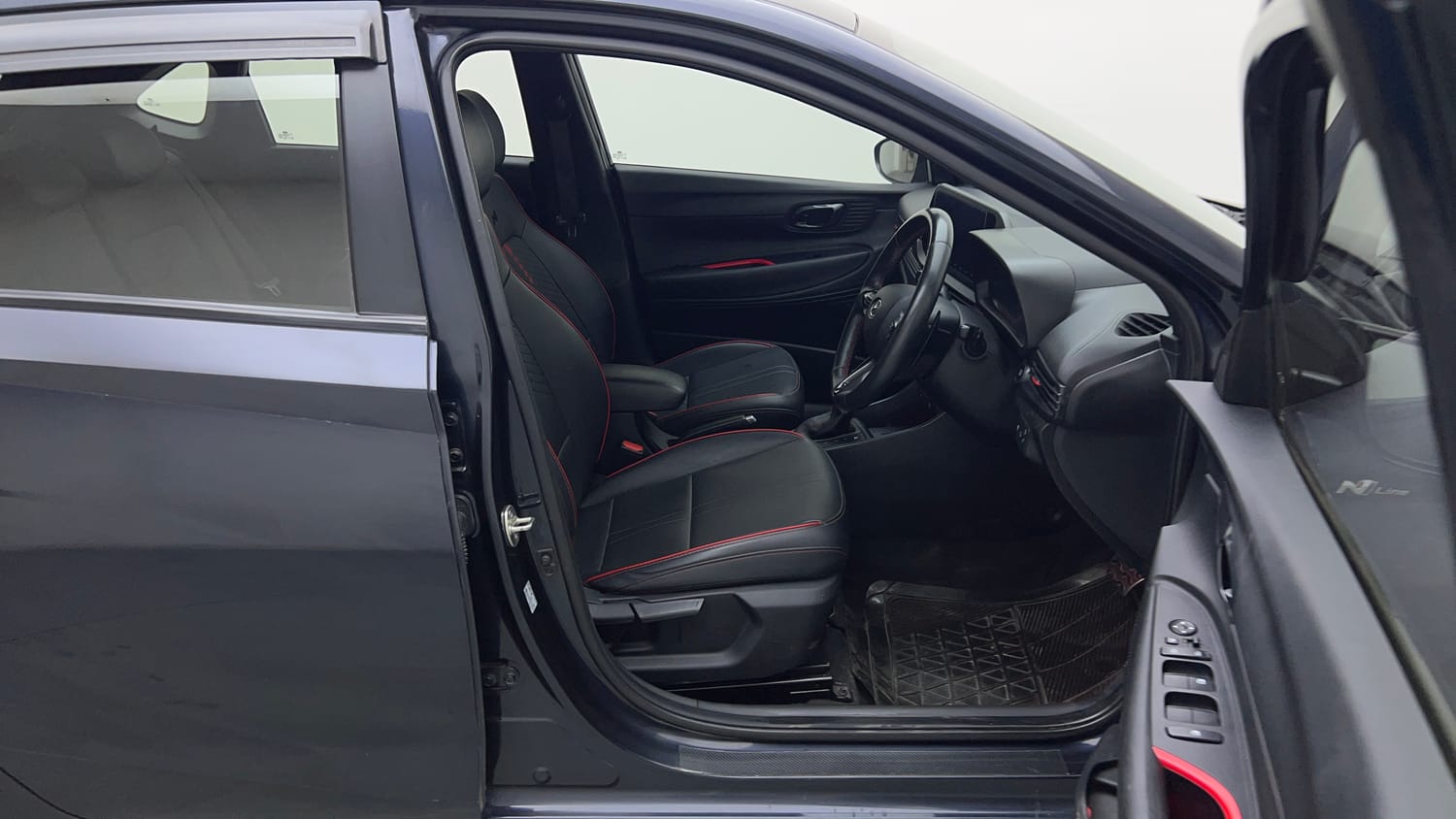 Used 2023 Hyundai i20 N Line N8 1.0 Turbo DCT Petrol Automatic interior RIGHT SIDE FRONT DOOR CABIN VIEW