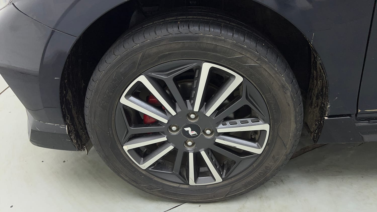 Used 2023 Hyundai i20 N Line N8 1.0 Turbo DCT Petrol Automatic tyres LEFT FRONT TYRE RIM VIEW