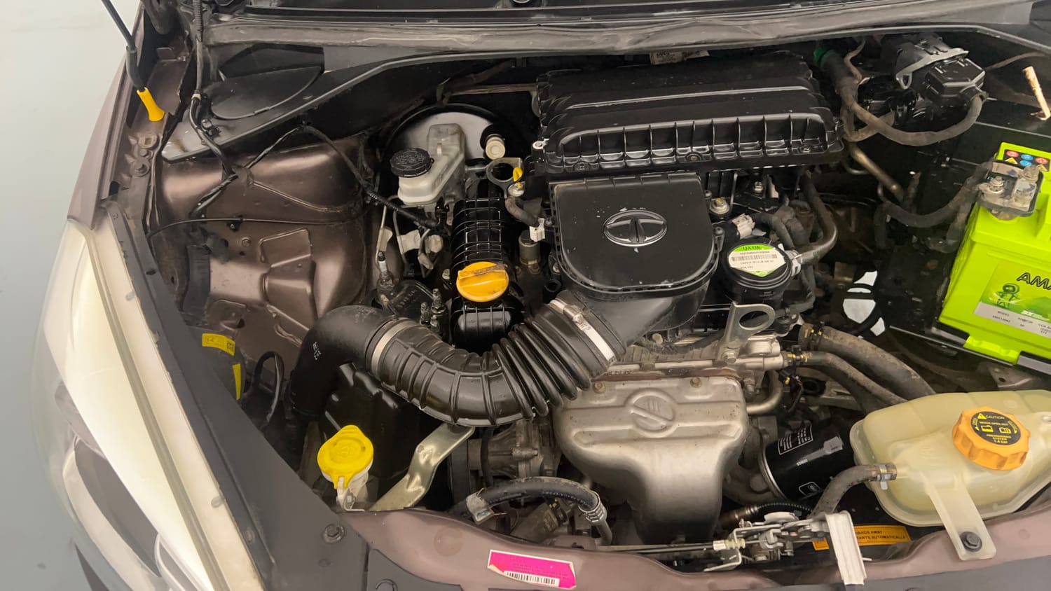Used 2019 Tata Tiago Revotron XT Petrol Manual engine ENGINE RIGHT SIDE VIEW