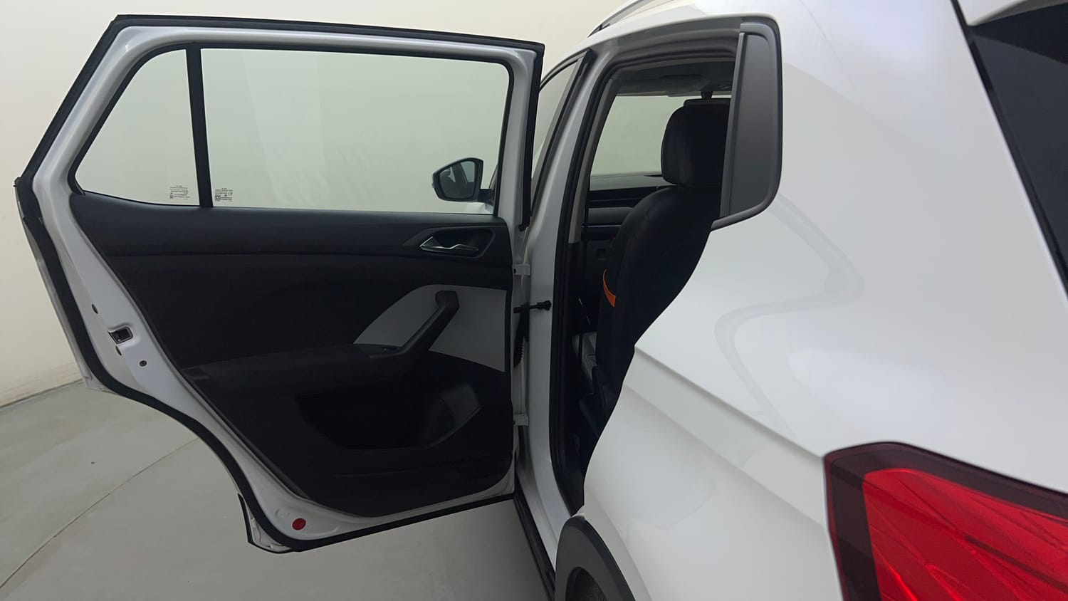 Used 2024 Skoda Kushaq Ambition 1.0L TSI MT Petrol Manual interior LEFT REAR DOOR OPEN VIEW