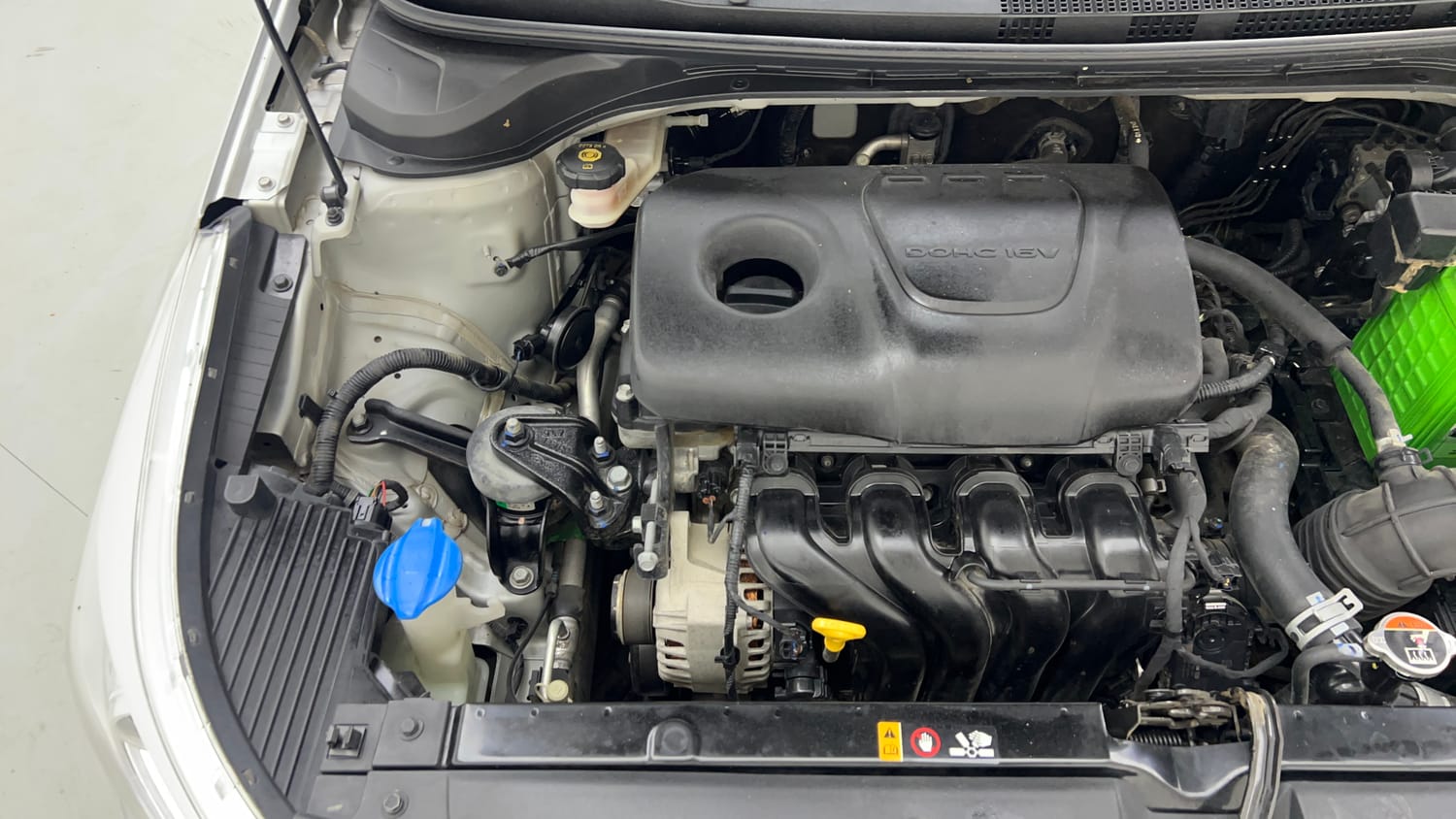 Used 2019 Hyundai Verna SX (O) 1.6 VTVT AT Petrol Automatic engine ENGINE RIGHT SIDE VIEW