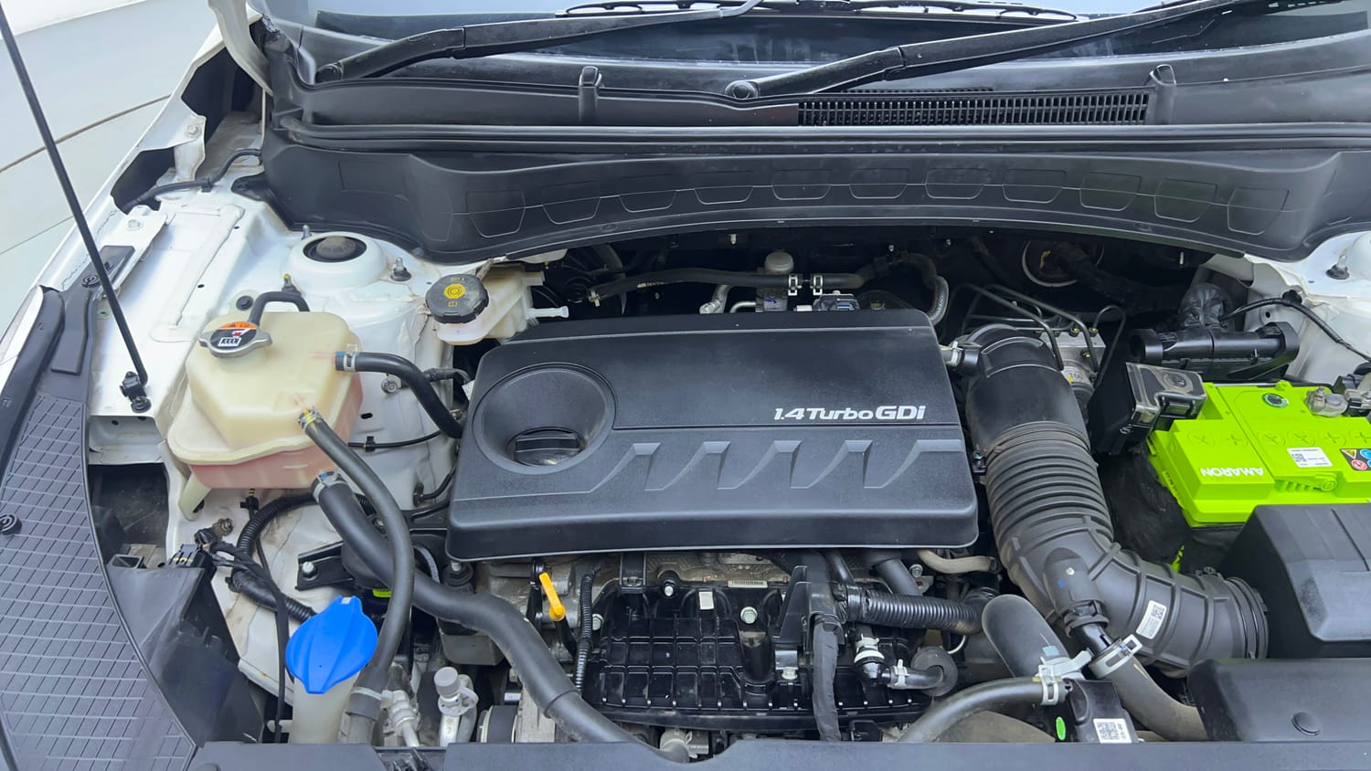 Used 2022 Kia Seltos GTX Plus 1.4 DCT Petrol Automatic engine ENGINE RIGHT SIDE VIEW