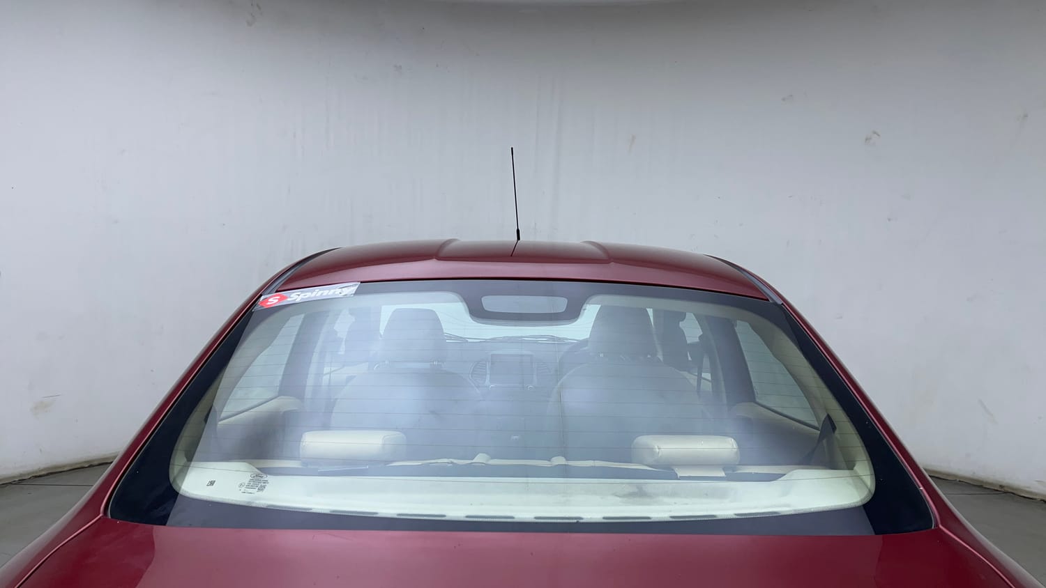 Used 2019 Ford Figo Aspire Titanium 1.2 Ti-VCT Petrol Manual exterior BACK WINDSHIELD VIEW