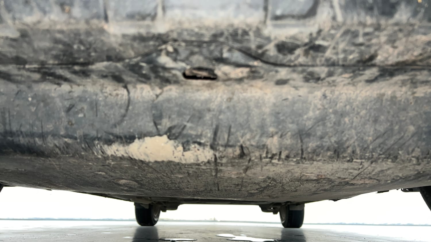 Used 2015 Honda City VX Petrol Manual extra FRONT LEFT UNDERBODY VIEW