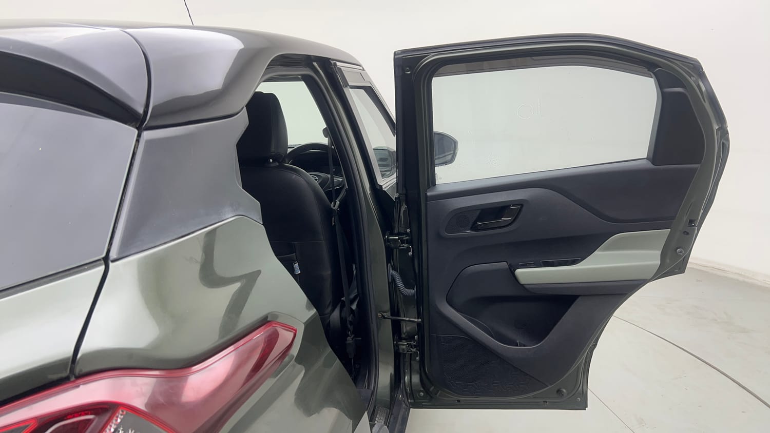 Used 2023 Tata Punch Camo Adventure Rhythm AMT Petrol Automatic interior RIGHT REAR DOOR OPEN VIEW