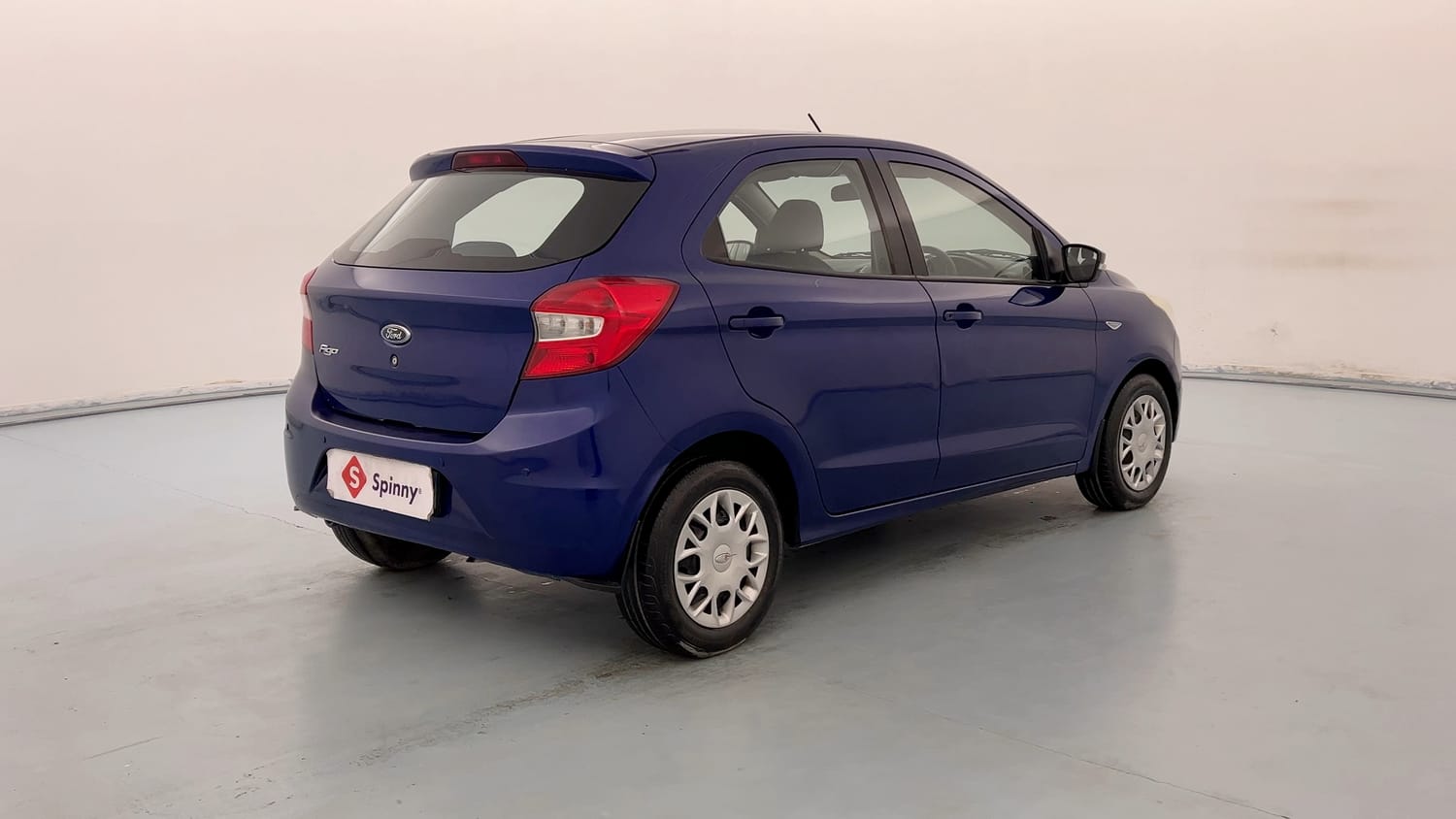 Used 2016 Ford Figo Trend 1.2 Ti-VCT Petrol Manual exterior RIGHT REAR CORNER VIEW