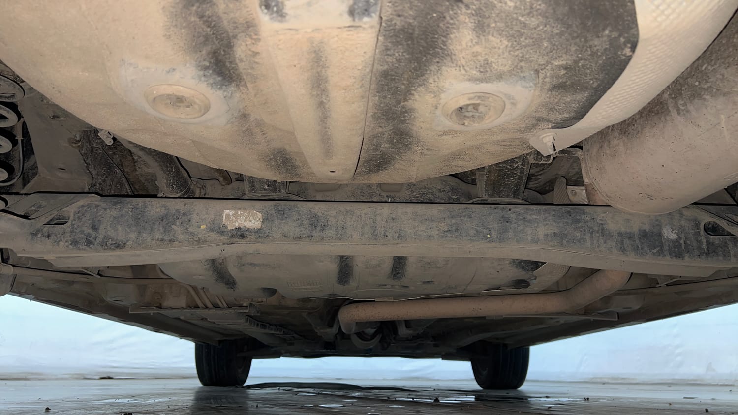 Used 2023 Hyundai i20 N Line N8 1.0 Turbo DCT Petrol Automatic extra REAR UNDERBODY VIEW (TAKEN FROM REAR)