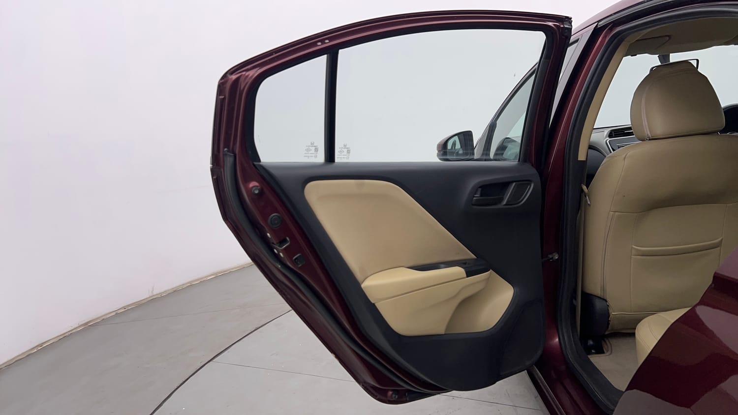 Used 2015 Honda City SV Petrol Manual interior LEFT REAR DOOR OPEN VIEW