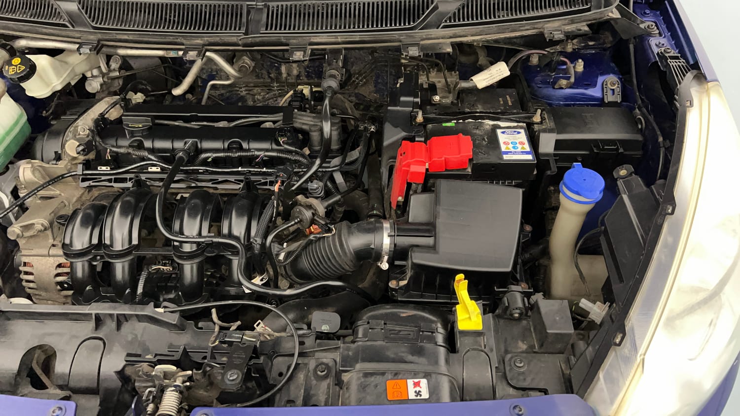 Used 2016 Ford Figo Trend 1.2 Ti-VCT Petrol Manual engine ENGINE LEFT SIDE VIEW