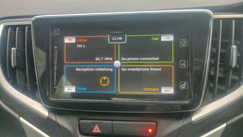 Used 2018 Maruti Suzuki Baleno Alpha 1.2 AT Petrol Automatic top_features Touch screen infotainment system