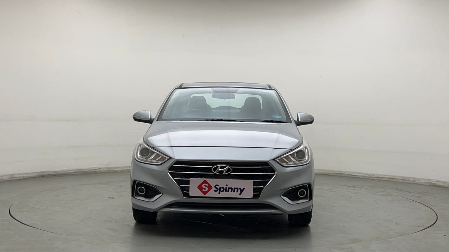 Used 2019 Hyundai Verna SX (O) 1.6 VTVT AT Petrol Automatic exterior FRONT VIEW