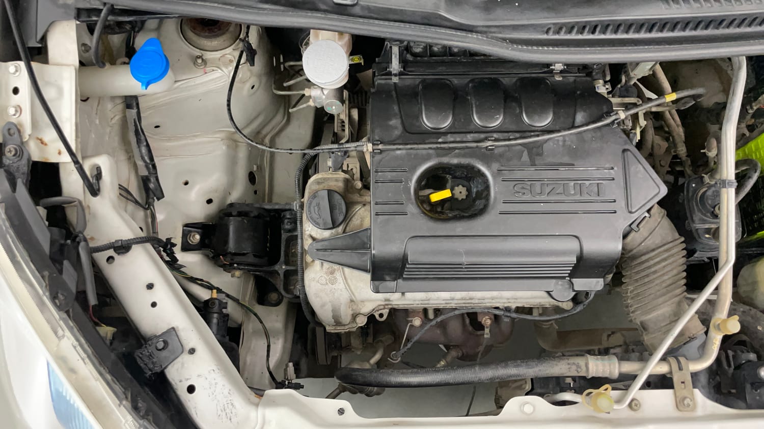 Used 2021 Maruti Suzuki Wagon R LXI Petrol Manual engine ENGINE RIGHT SIDE VIEW