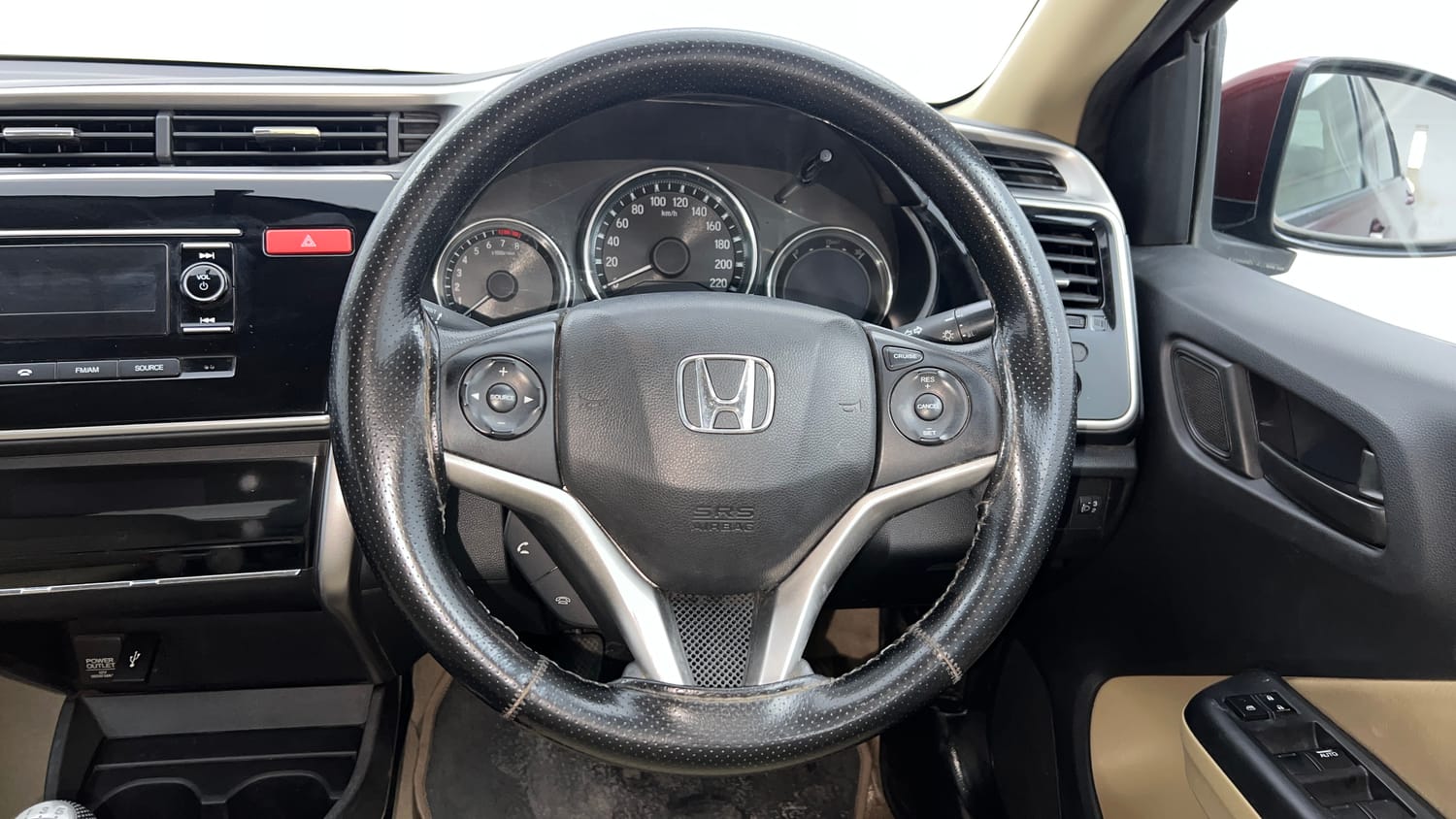 Used 2015 Honda City SV Petrol Manual interior STEERING VIEW