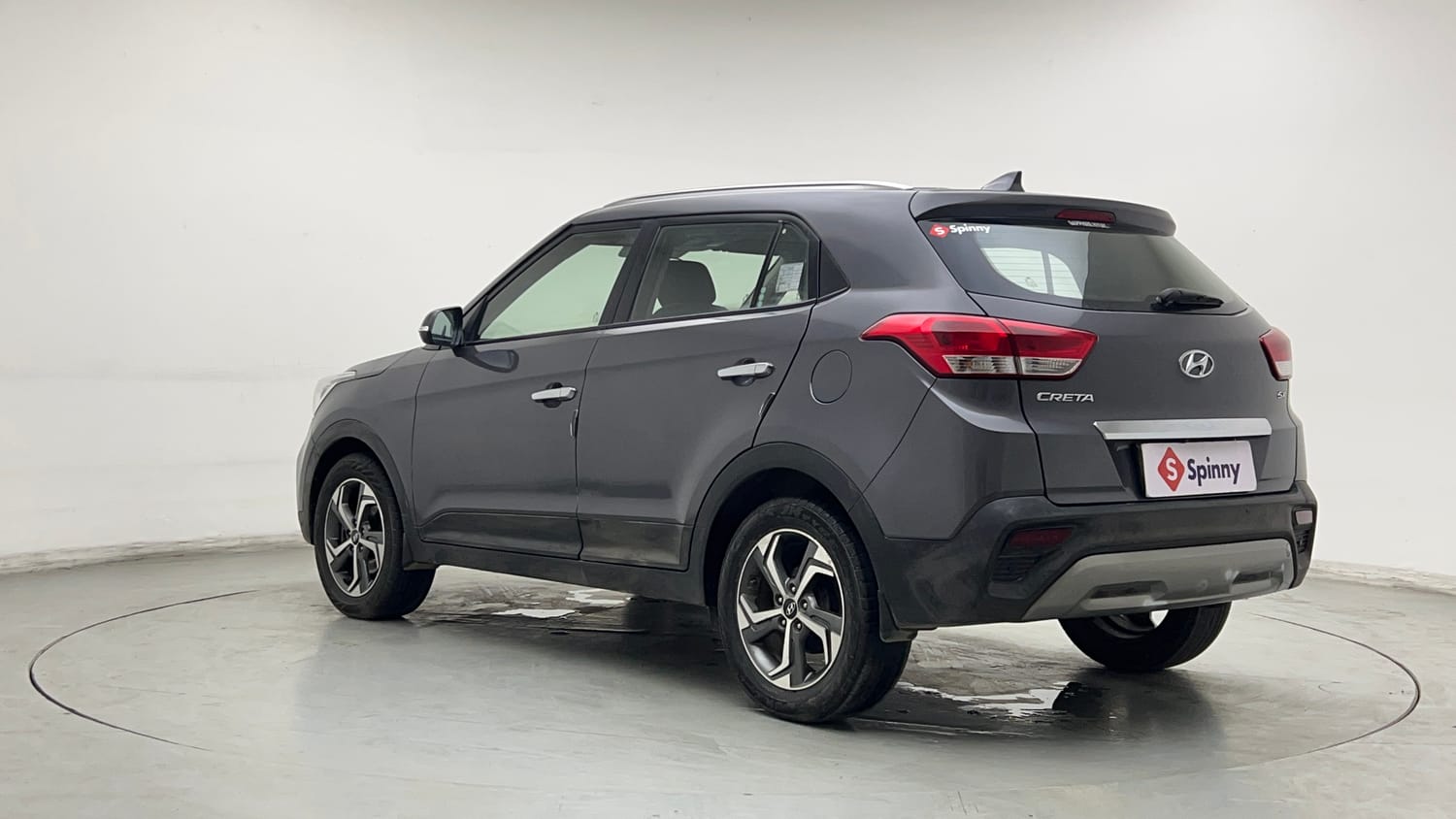 Used 2018 Hyundai Creta SX 1.6 AT CRDi Diesel Automatic exterior LEFT REAR CORNER VIEW