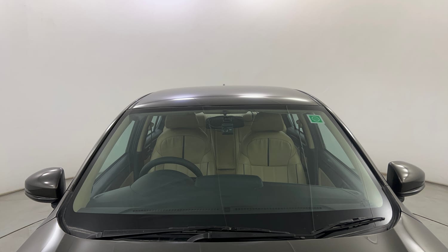 Used 2019 Honda Amaze 1.2 V CVT Petrol Petrol Automatic exterior FRONT WINDSHIELD VIEW