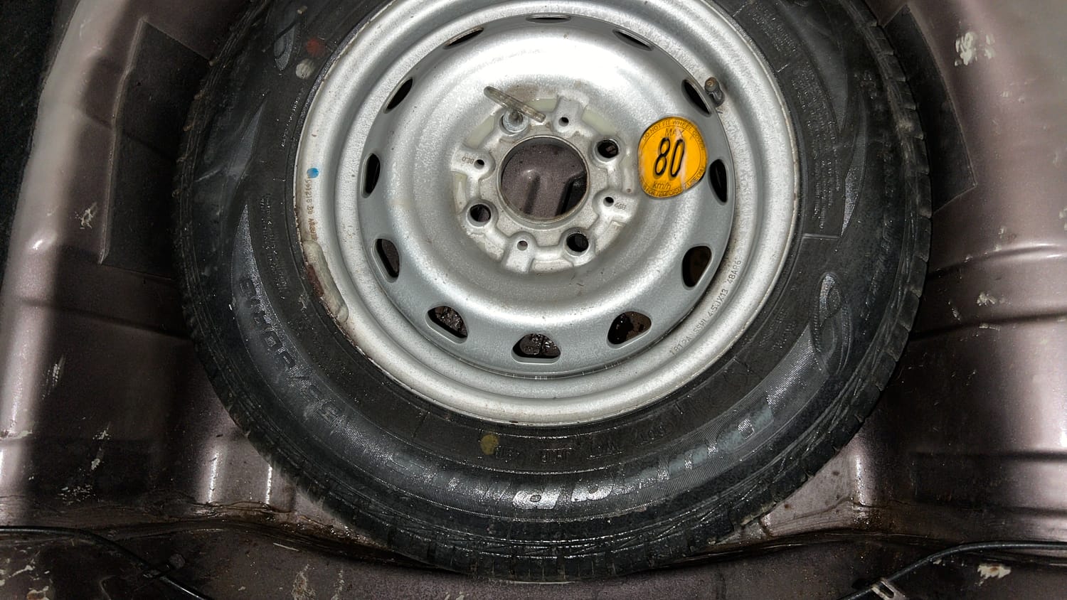Used 2019 Tata Tiago Revotron XT Petrol Manual tyres SPARE TYRE VIEW