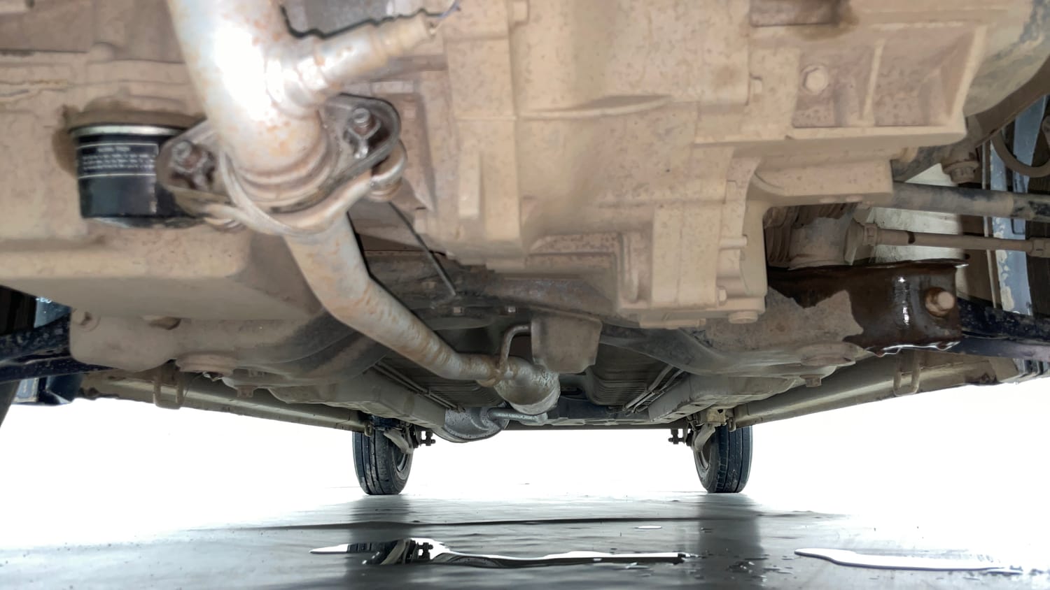 Used 2021 Maruti Suzuki Wagon R LXI Petrol Manual extra FRONT LEFT UNDERBODY VIEW