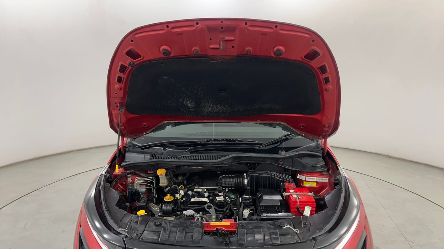 Used 2020 Tata Altroz XE Petrol Petrol Manual engine ENGINE & BONNET OPEN FRONT VIEW