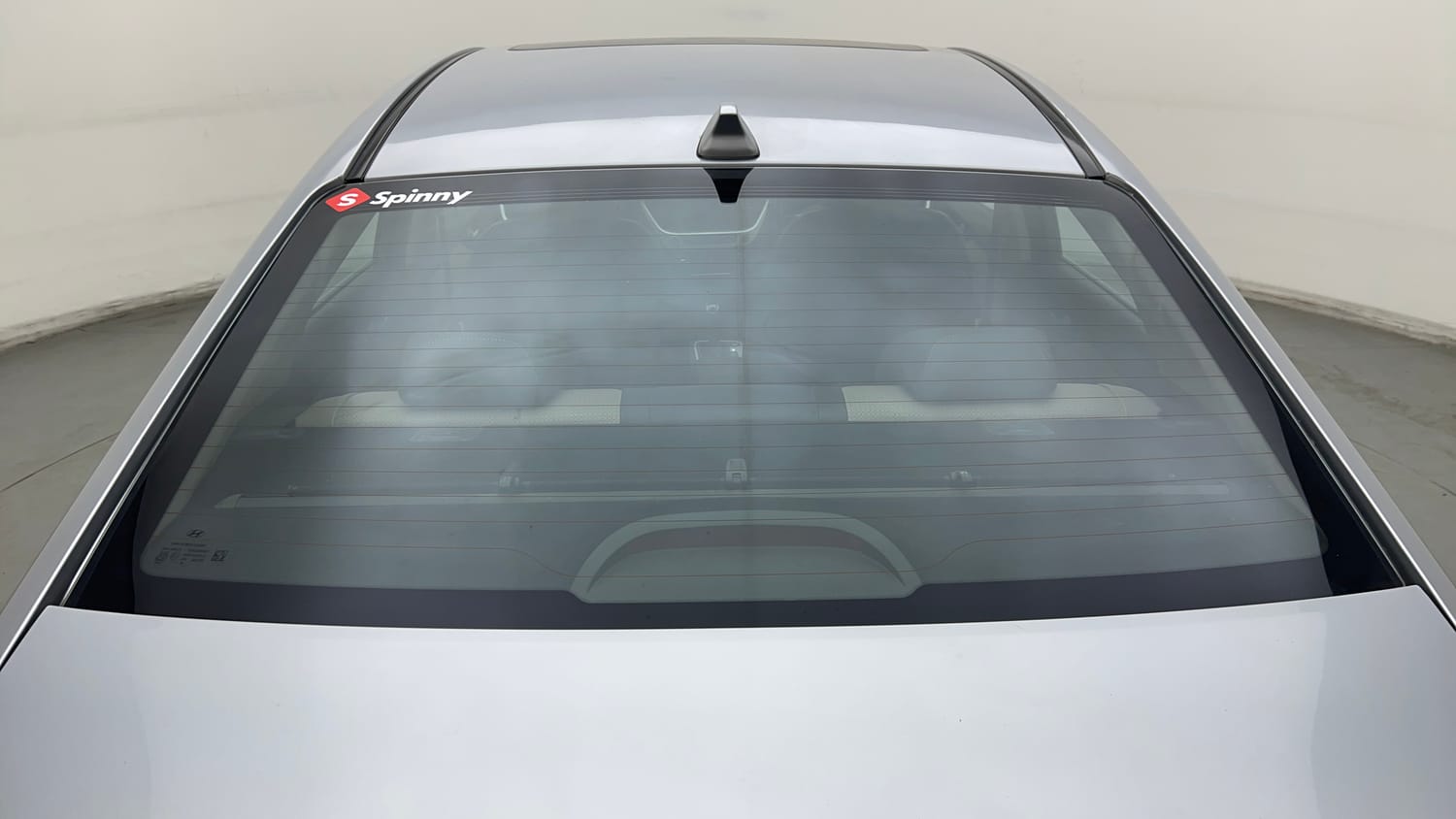 Used 2019 Hyundai Verna SX (O) 1.6 VTVT AT Petrol Automatic exterior BACK WINDSHIELD VIEW