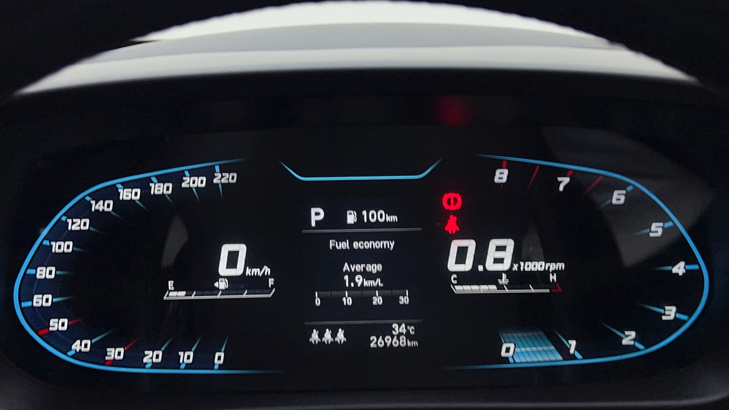 Used 2023 Hyundai i20 N Line N8 1.0 Turbo DCT Petrol Automatic interior CLUSTERMETER VIEW