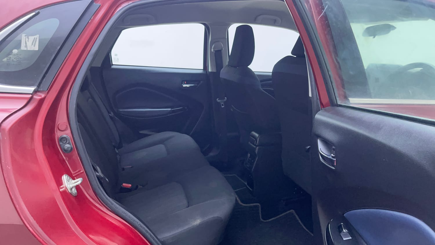 Used 2024 Maruti Suzuki Baleno Zeta AGS Petrol Automatic interior RIGHT SIDE REAR DOOR CABIN VIEW