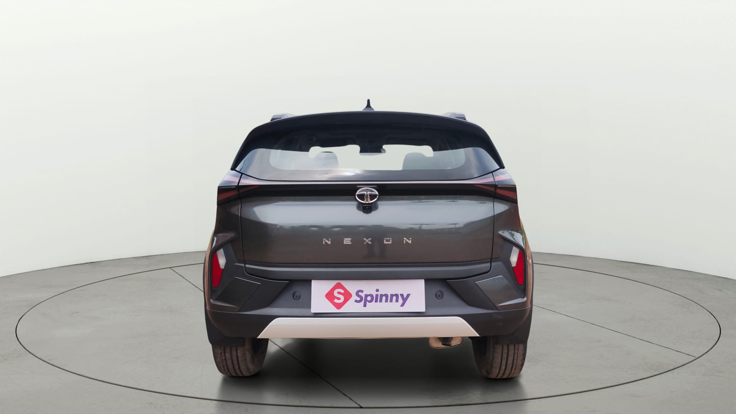 Used 2023 Tata Nexon Creative Plus S 1.2 Revotron Petrol 7DCA Petrol Automatic exterior BACK VIEW