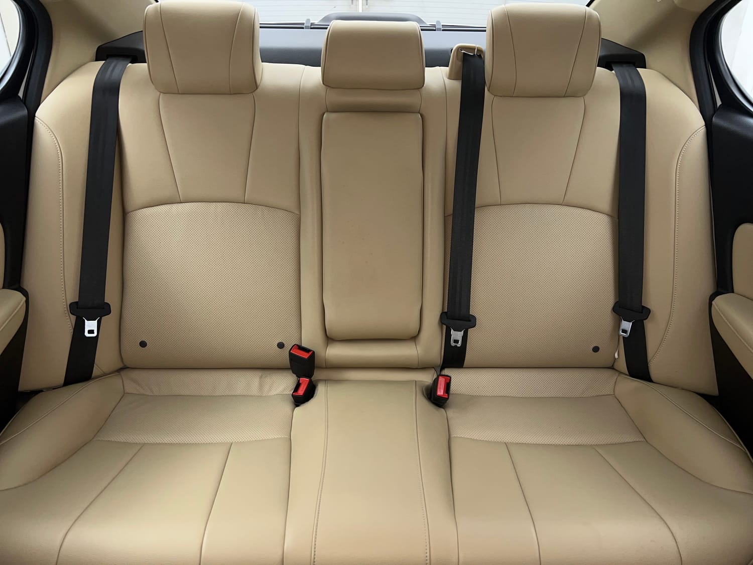 Used 2024 Honda City ZX Petrol CVT Petrol Automatic interior REAR SEAT CONDITION VIEW