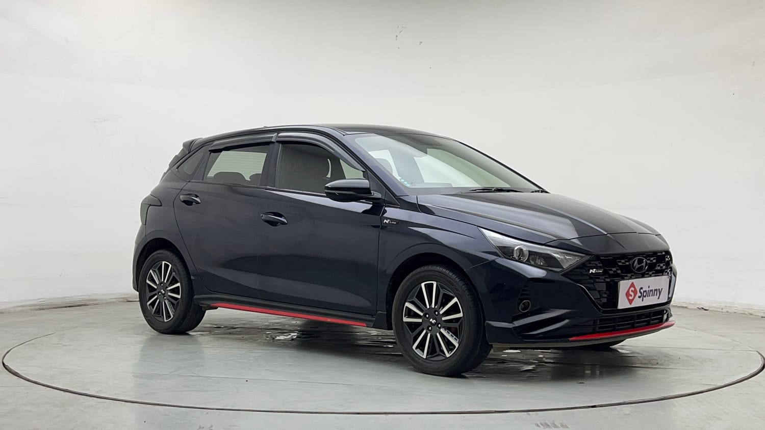 Used 2023 Hyundai i20 N Line N8 1.0 Turbo DCT Petrol Automatic exterior RIGHT FRONT CORNER VIEW