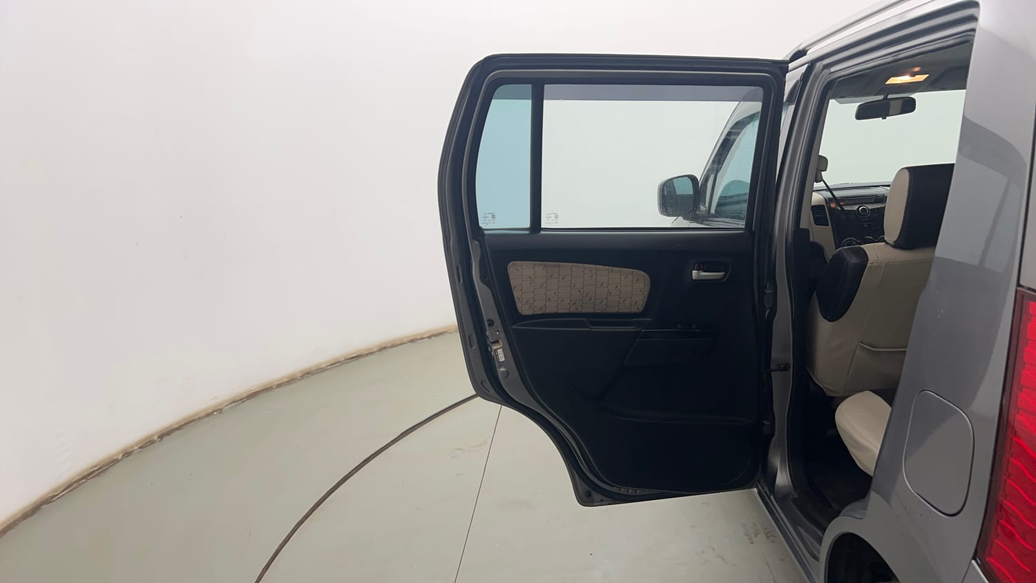 Used 2017 Maruti Suzuki Wagon R VXI Petrol Manual interior LEFT REAR DOOR OPEN VIEW