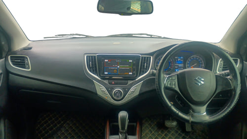 Used 2018 Maruti Suzuki Baleno Alpha 1.2 AT Petrol Automatic interior DASHBOARD VIEW