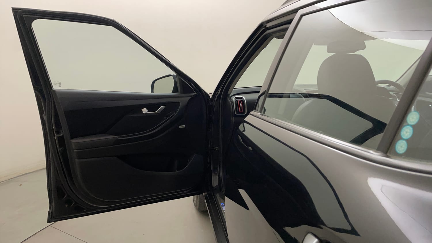 Used 2022 Hyundai Creta SX (O) 1.4 Turbo 7 DCT Petrol Automatic interior LEFT FRONT DOOR OPEN VIEW
