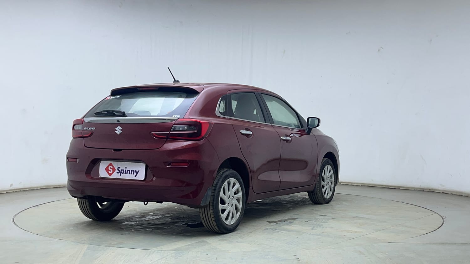 Used 2024 Maruti Suzuki Baleno Zeta AGS Petrol Automatic exterior RIGHT REAR CORNER VIEW