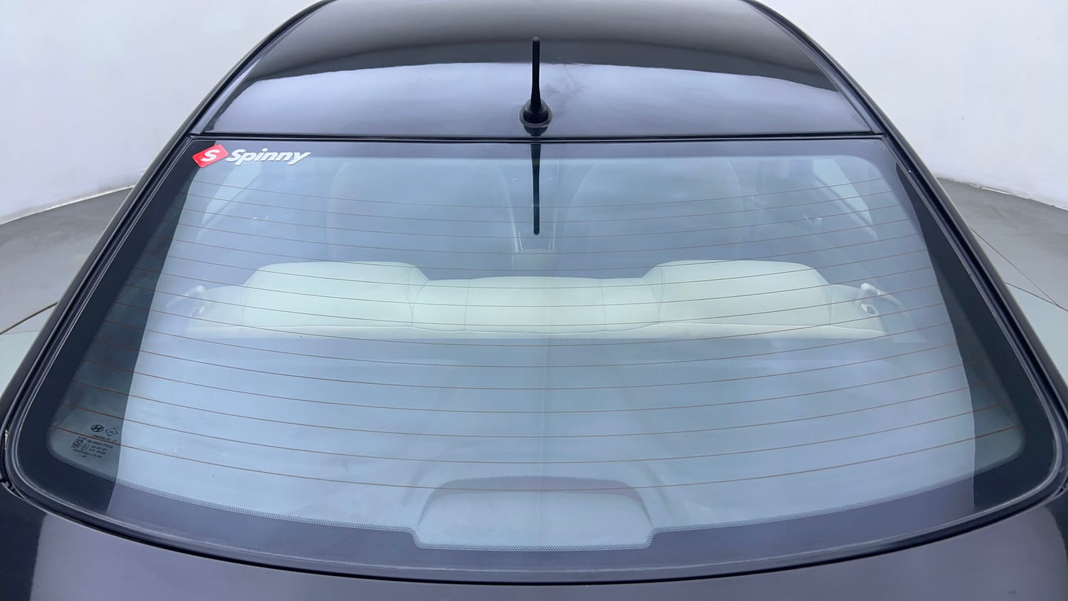 Used 2015 Hyundai Fluidic Verna 4S 1.6 VTVT S(O) Petrol Manual exterior BACK WINDSHIELD VIEW