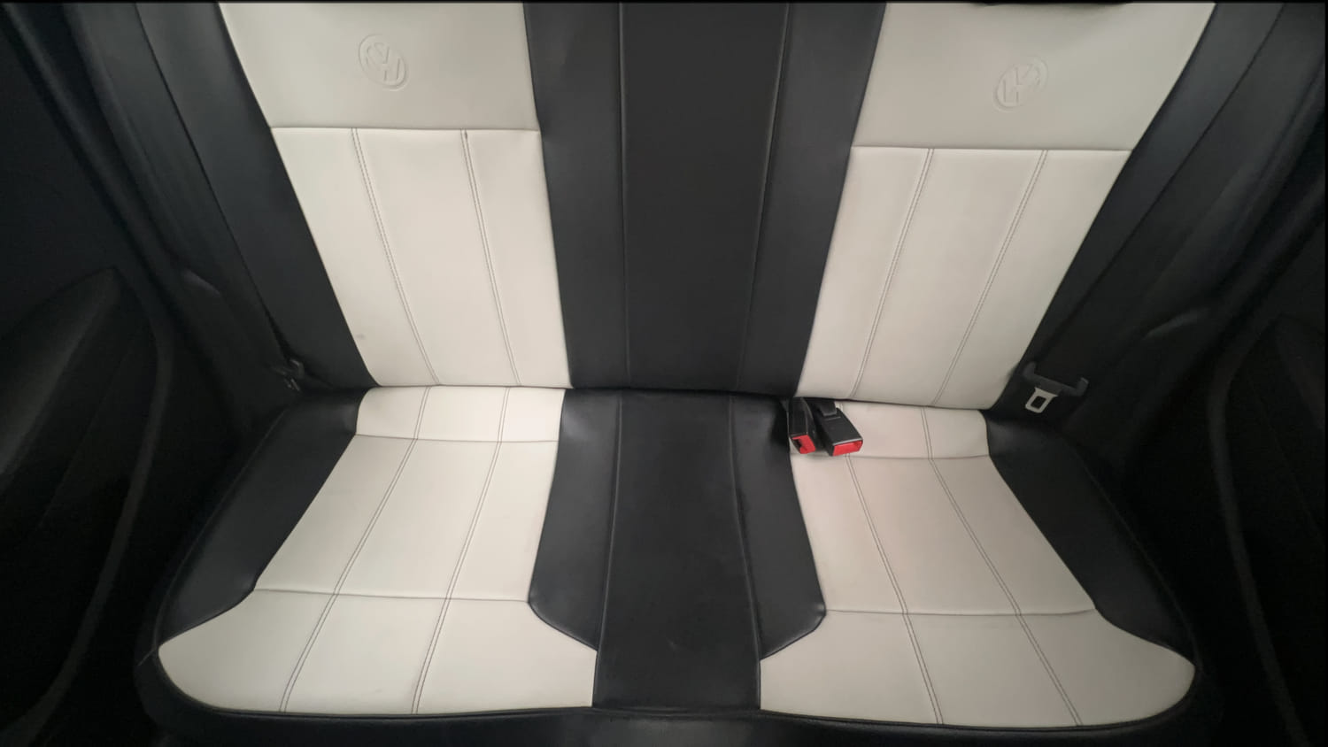 Used 2016 Volkswagen Polo Comfortline 1.2L (P) Petrol Manual interior REAR SEAT CONDITION VIEW