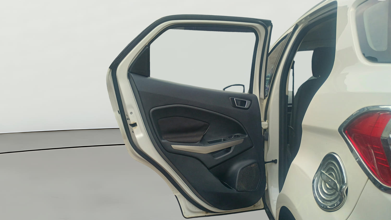 Used 2018 Ford EcoSport Titanium 1.5L TDCi Diesel Manual interior LEFT REAR DOOR OPEN VIEW