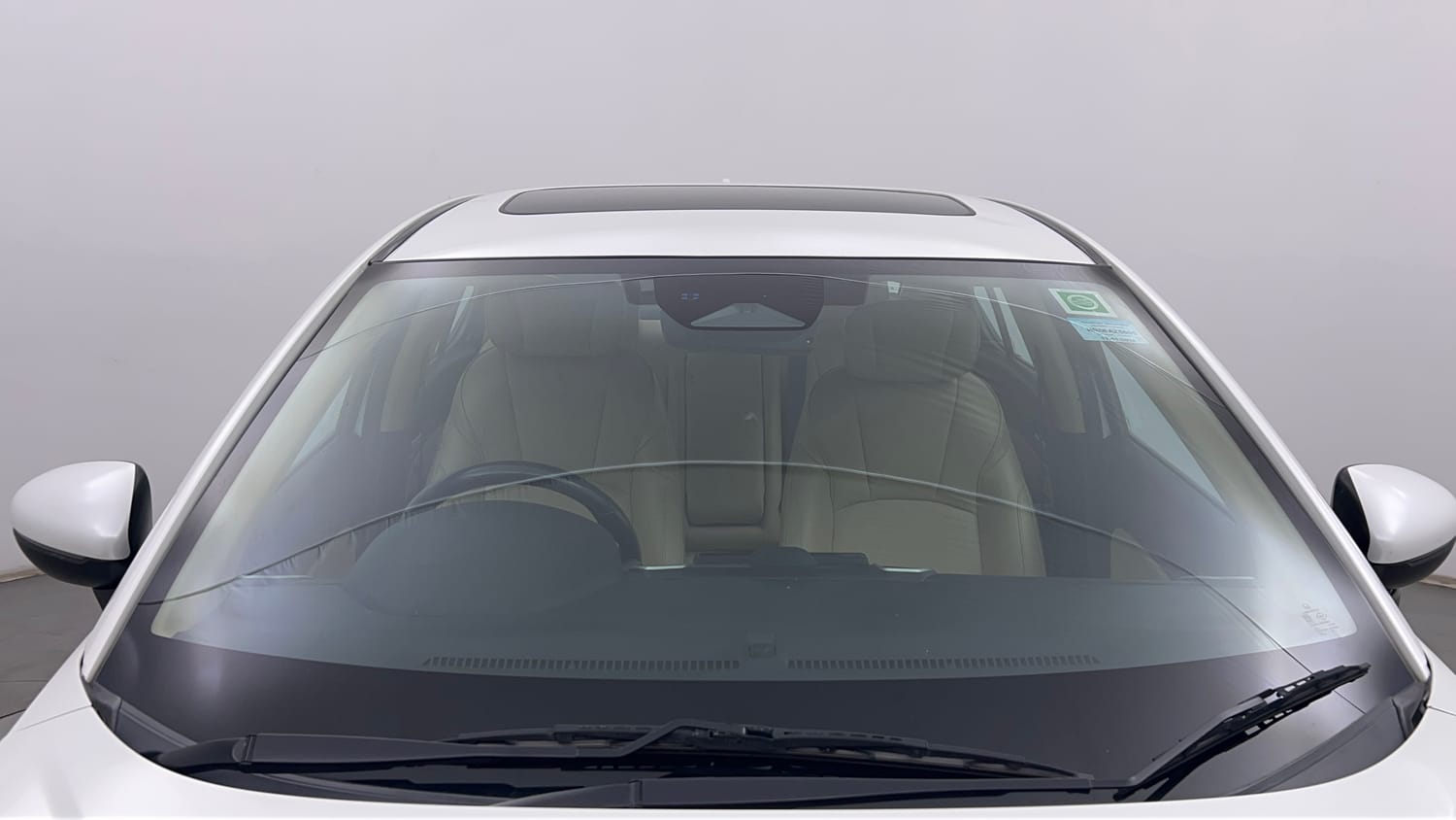 Used 2024 Honda City ZX Petrol CVT Petrol Automatic exterior FRONT WINDSHIELD VIEW