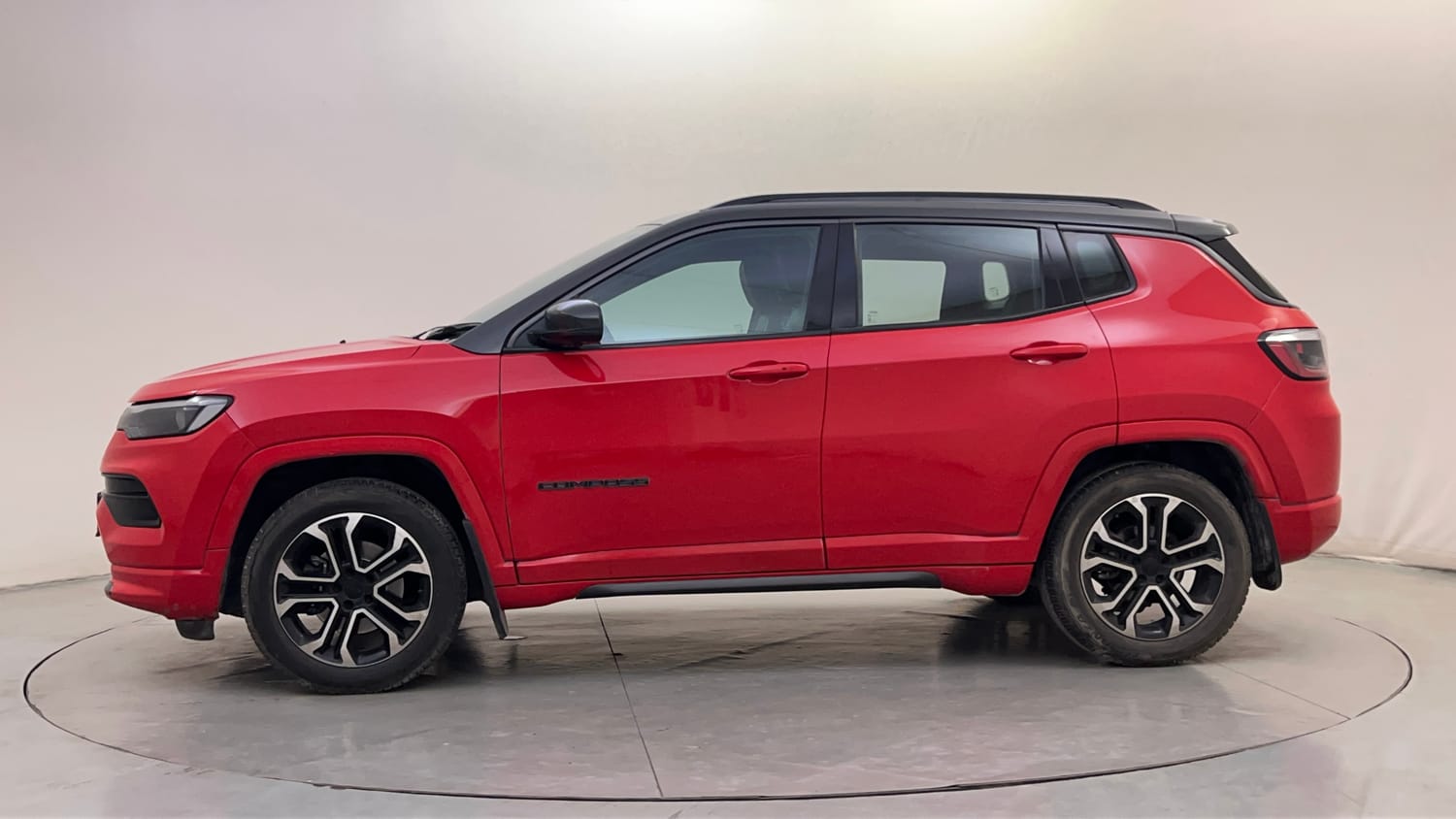 Used 2022 Jeep Compass Model S (O) 1.4 Petrol DCT Petrol Automatic exterior LEFT SIDE VIEW