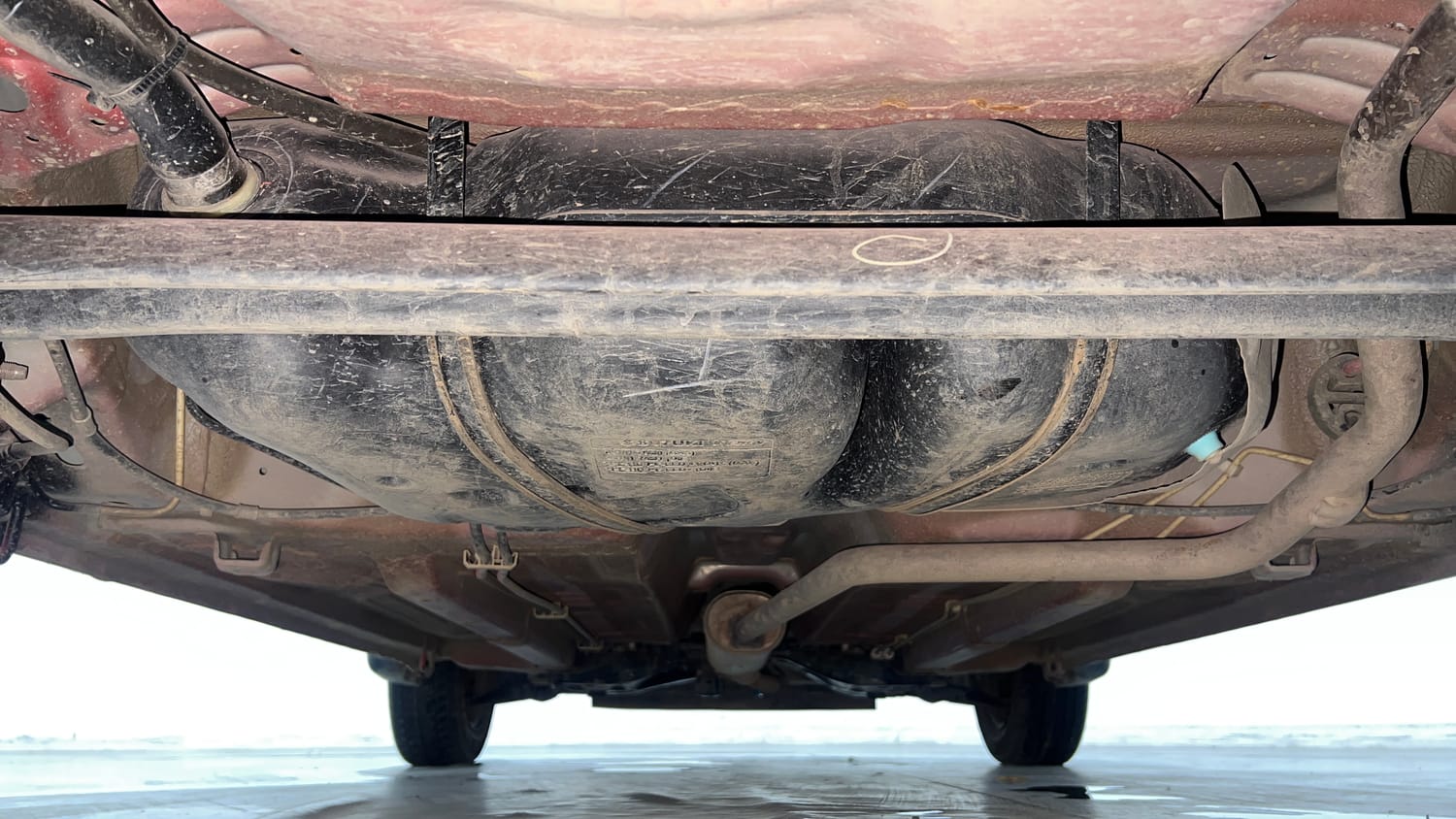 Used 2020 Maruti Suzuki Celerio ZXi (O) AMT Petrol Automatic extra REAR UNDERBODY VIEW (TAKEN FROM REAR)
