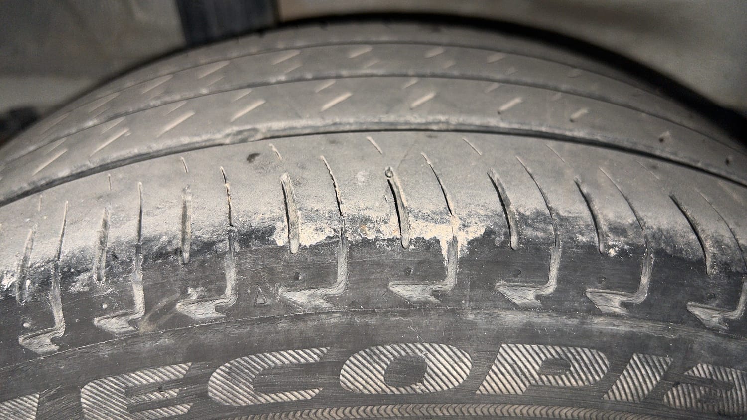 Used 2024 Honda City ZX Petrol CVT Petrol Automatic tyres RIGHT REAR TYRE TREAD VIEW