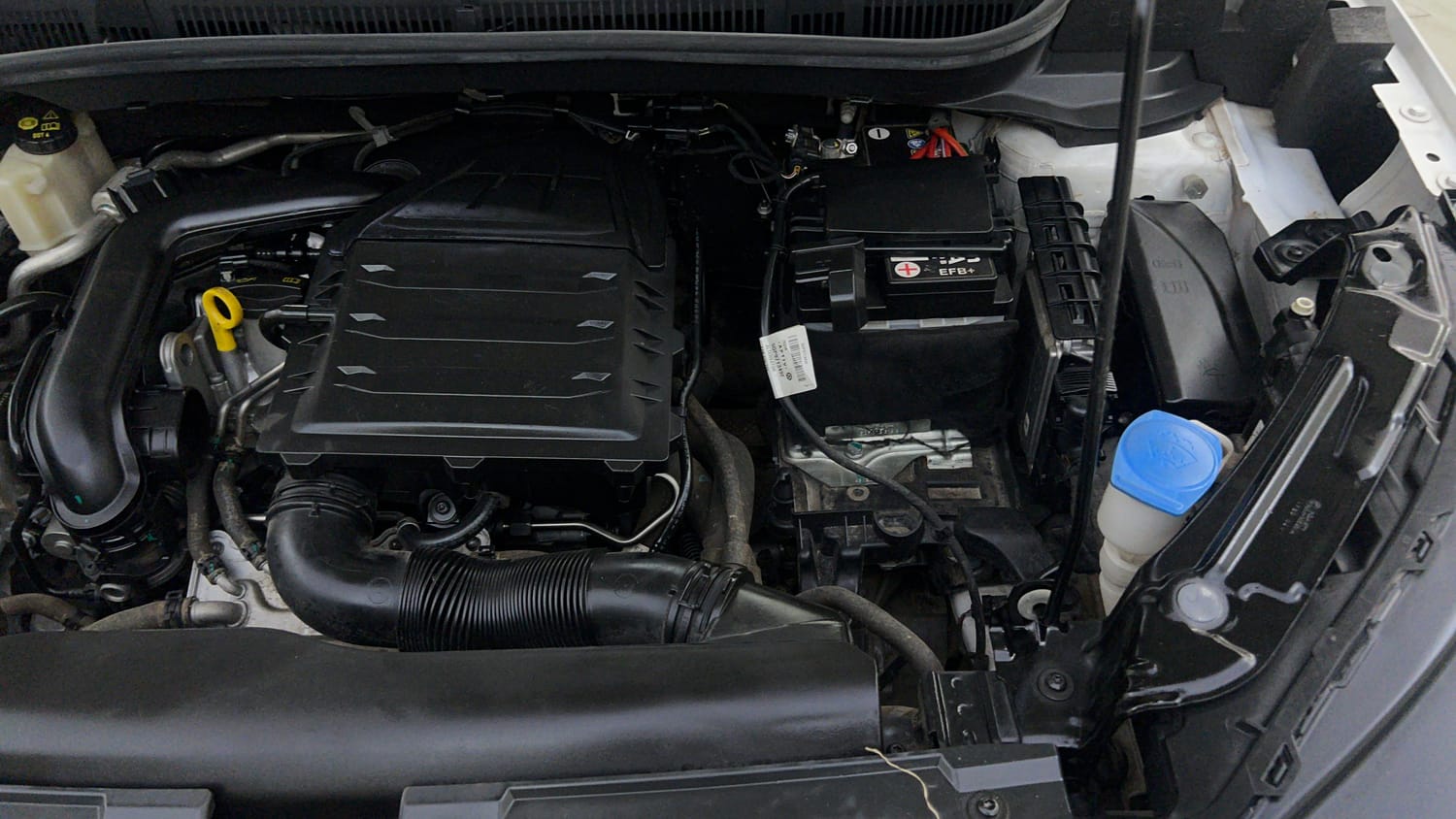 Used 2024 Skoda Kushaq Ambition 1.0L TSI MT Petrol Manual engine ENGINE LEFT SIDE VIEW