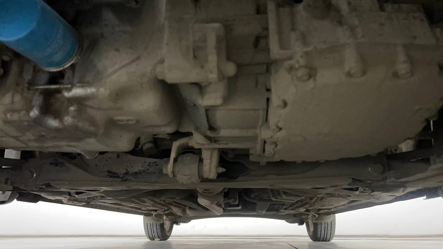 Used 2019 Honda Amaze 1.2 V CVT Petrol Petrol Automatic extra FRONT LEFT UNDERBODY VIEW