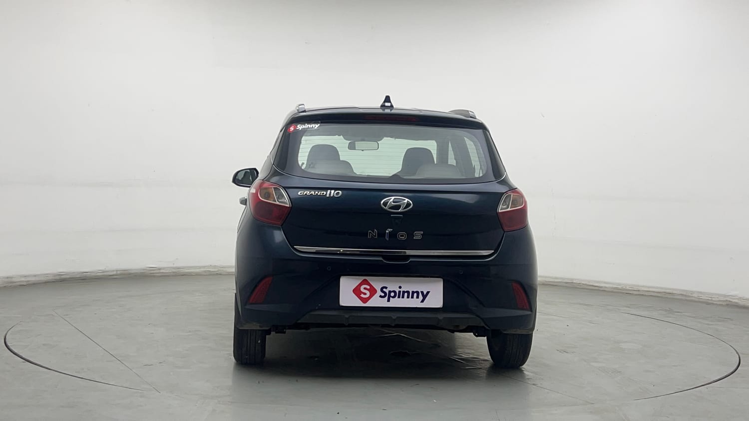 Used 2020 Hyundai Grand i10 Nios Sportz AMT 1.2 Kappa VTVT Petrol Automatic exterior BACK VIEW