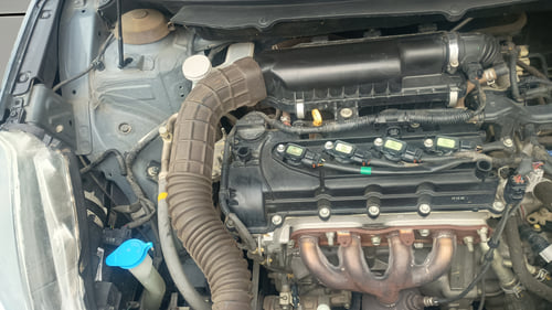 Used 2018 Maruti Suzuki Baleno Alpha 1.2 AT Petrol Automatic engine ENGINE RIGHT SIDE VIEW